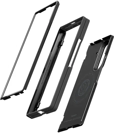 Spigen Slim Armor Pro MagFit Samsung Galaxy Z Fold 8 Ultra Hoesje Zwart afbeelding 6