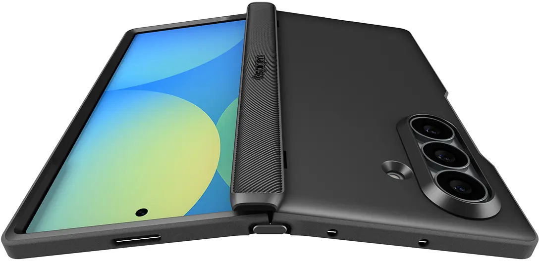 Spigen Slim Armor Pro MagFit Samsung Galaxy Z Fold 8 Ultra Hoesje Zwart afbeelding 5