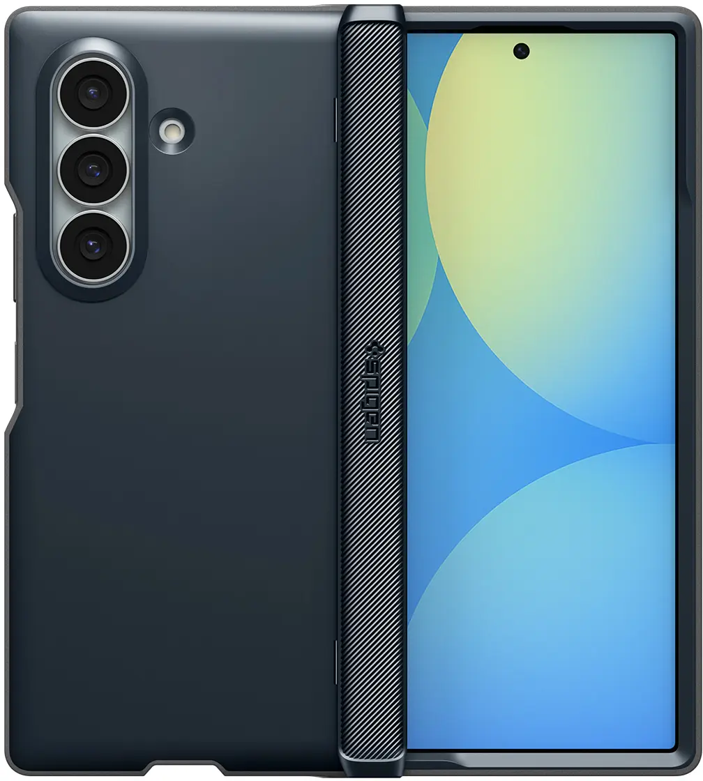 Spigen Slim Armor Pro MagFit Samsung Galaxy Z Fold 8 Ultra Hoesje Metal Slate afbeelding 7