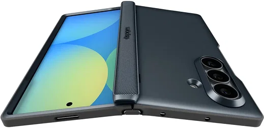 Spigen Slim Armor Pro MagFit Samsung Galaxy Z Fold 8 Ultra Hoesje Metal Slate afbeelding 5