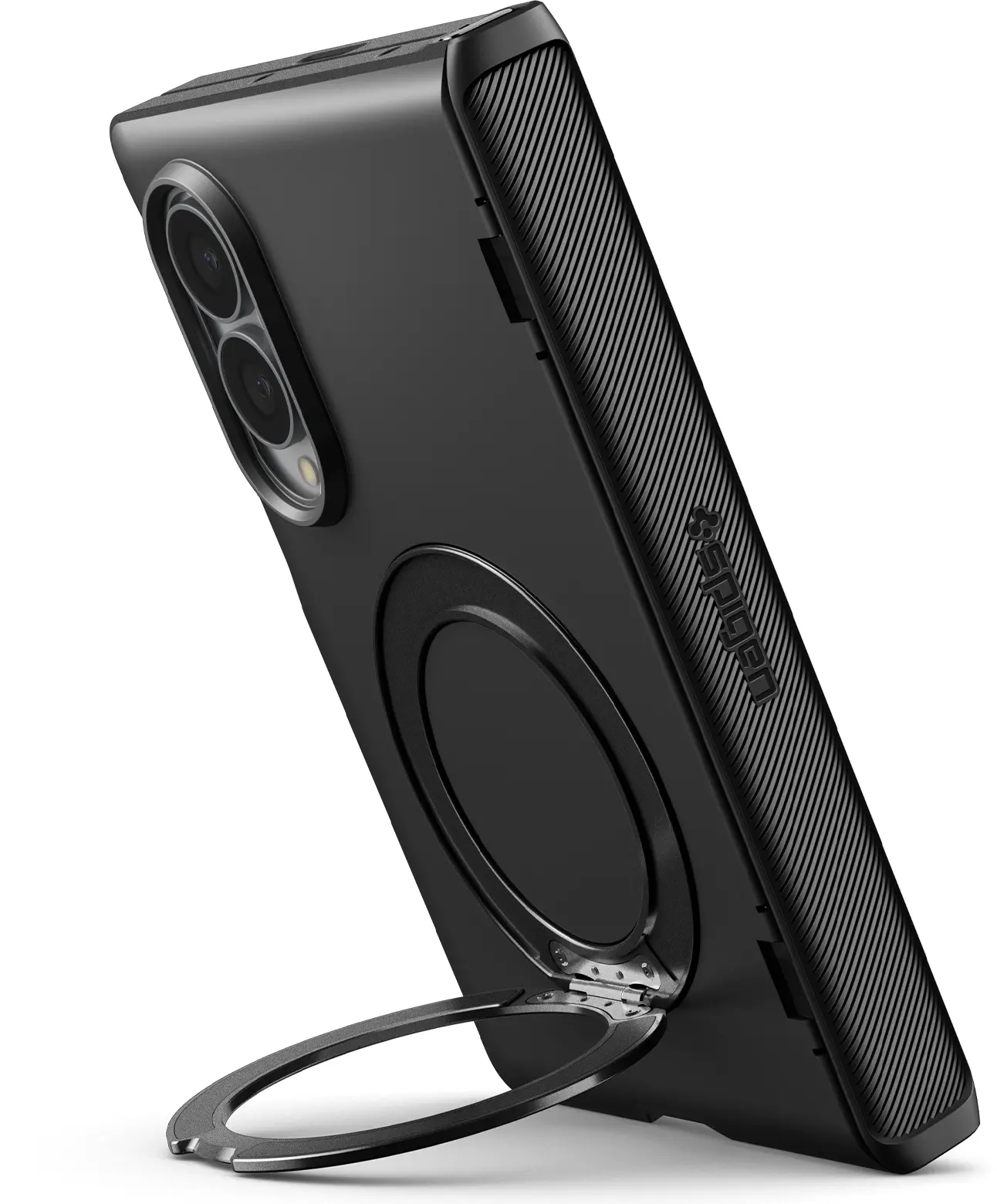 Spigen Slim Armor Pro S MagFit Samsung Galaxy Z fold 8 Hoesje MagSafe Zwart afbeelding 10