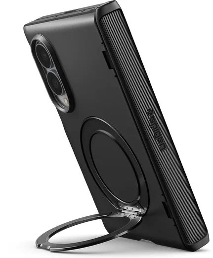 Spigen Slim Armor Pro S MagFit Samsung Galaxy Z fold 8 Hoesje MagSafe Zwart afbeelding 10