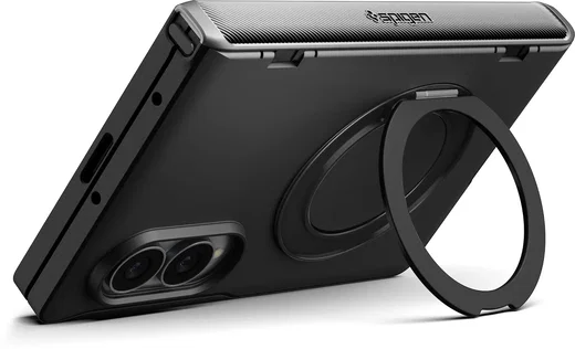 Spigen Slim Armor Pro S MagFit Samsung Galaxy Z fold 8 Hoesje MagSafe Zwart afbeelding 6