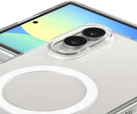 Spigen Air Skin Samsung Galaxy Z Fold 8 Hoesje Back Cover MagFit Clear Wit afbeelding 12