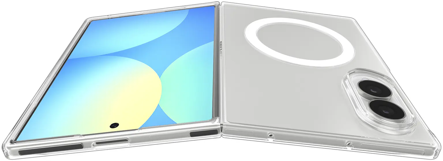 Spigen Air Skin Samsung Galaxy Z Fold 8 Hoesje Back Cover MagFit Clear Wit afbeelding 7