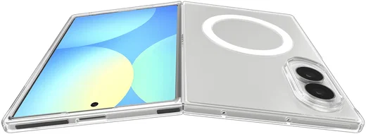 Spigen Air Skin Samsung Galaxy Z Fold 8 Hoesje Back Cover MagFit Clear Wit afbeelding 7
