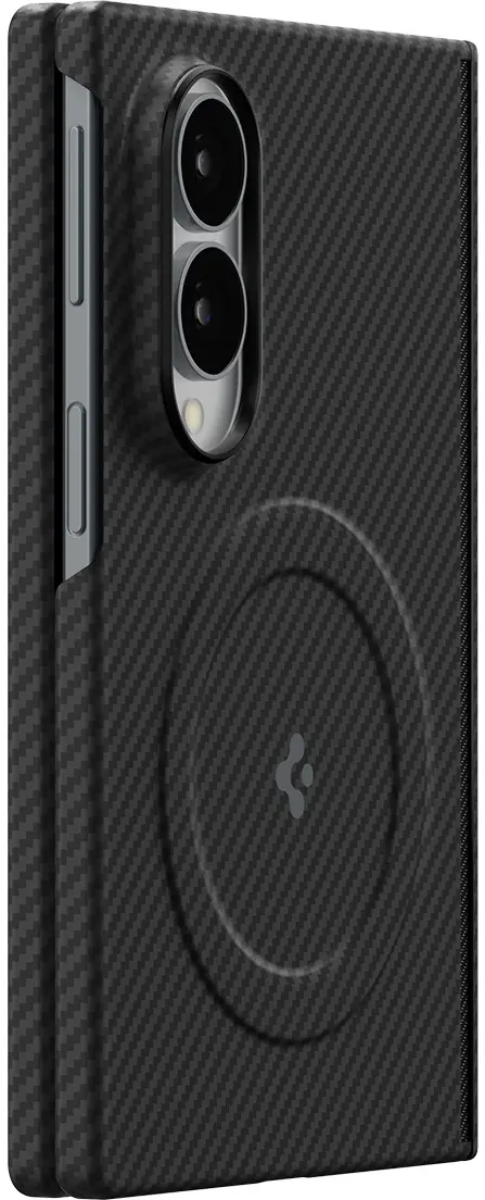 Spigen Air Skin Aramid Samsung Galaxy Z Fold 8 Hoesje Back Cover MagFit Zwart afbeelding 9