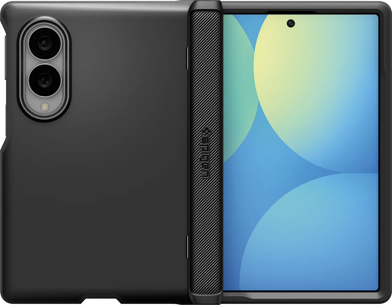 Spigen Slim Armor Pro MagFit Samsung Galaxy Z Fold 8 Hoesje MagSafe Zwart afbeelding 3