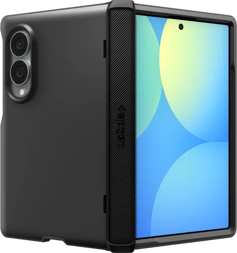 Spigen Slim Armor Pro MagFit Samsung Galaxy Z Fold 8 Hoesje MagSafe Zwart afbeelding 2