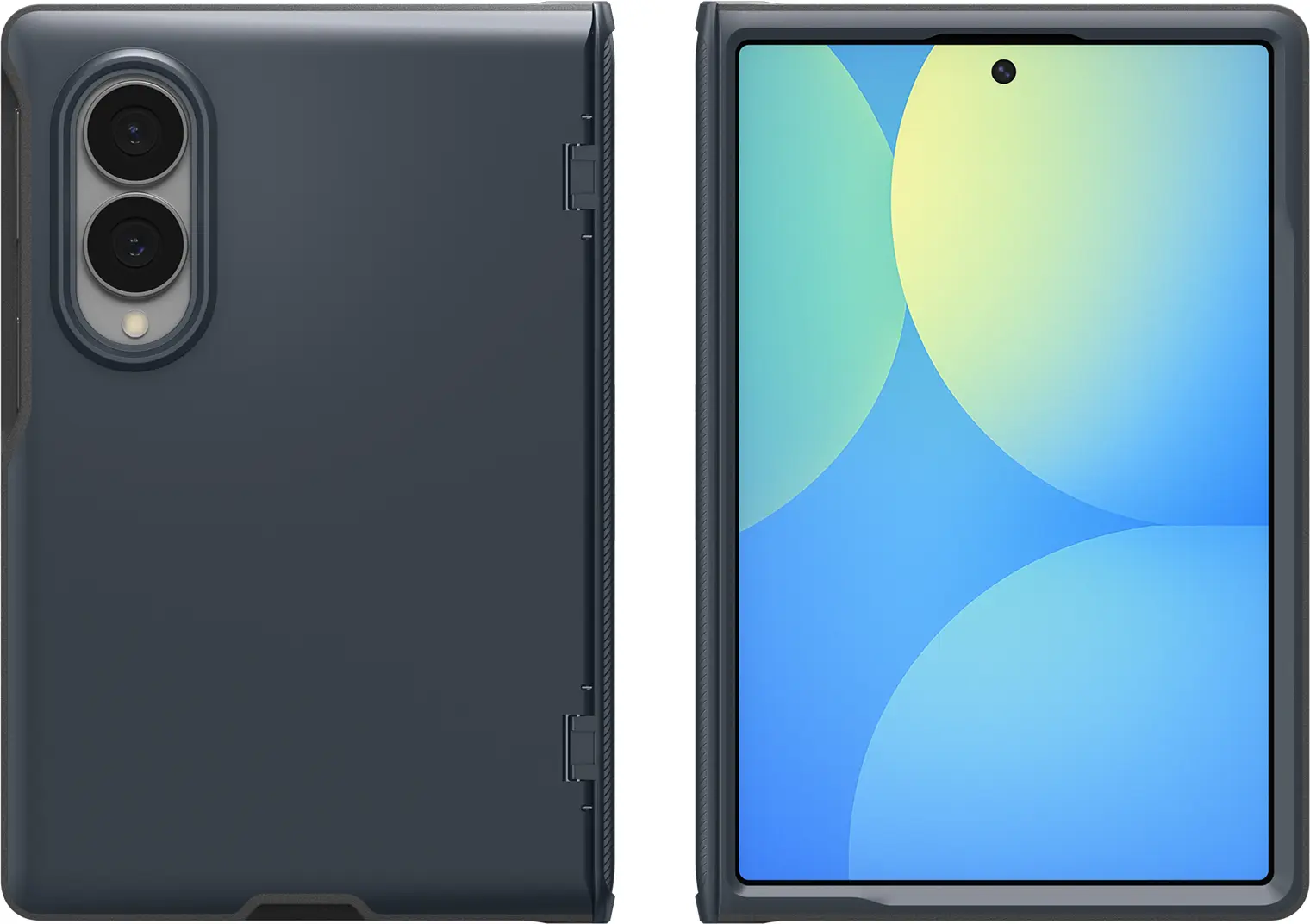 Spigen Slim Armor Pro MagFit Samsung Galaxy Z Fold 8 Hoesje MagSafe Metal Slate afbeelding 4