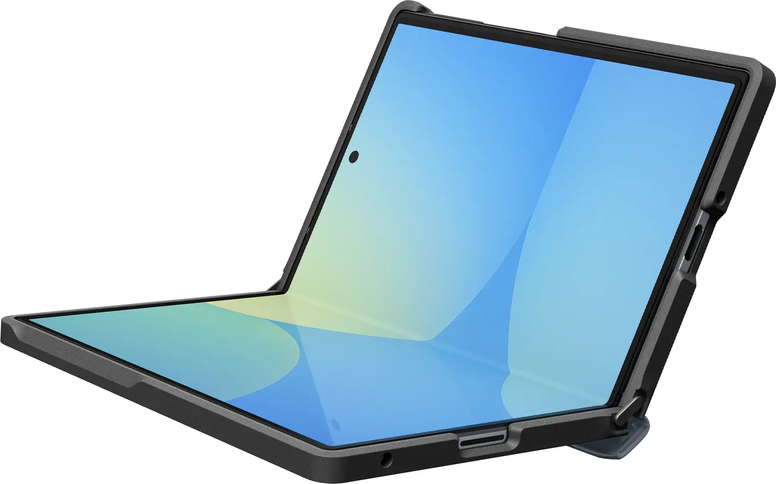 Spigen Slim Armor Pro MagFit Samsung Galaxy Z Fold 8 Hoesje MagSafe Metal Slate afbeelding 10