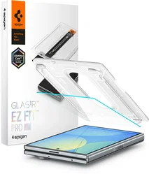 Spigen EZ Fit Pro HD GLAS.tR Samsung Galaxy Z Fold 8 Screen Protector 1-Pack afbeelding