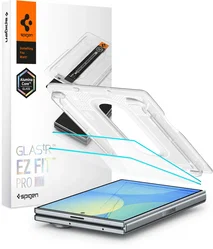 Spigen EZ Fit Pro HD GLAS.tR Samsung Galaxy Z Fold 8 Screen Protector 2-Pack afbeelding