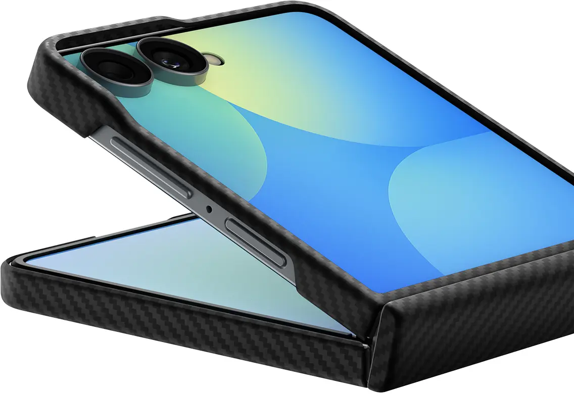 Spigen Air Skin Aramid Samsung Galaxy Z Flip 8 Hoesje Back Cover MagFit Zwart afbeelding 14