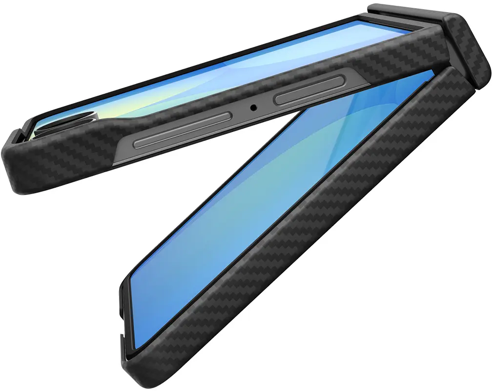 Spigen Air Skin Aramid Samsung Galaxy Z Flip 8 Hoesje Back Cover MagFit Zwart afbeelding 9