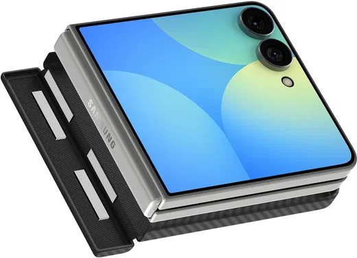 Spigen Air Skin Aramid Samsung Galaxy Z Flip 8 Hoesje Back Cover MagFit Zwart afbeelding 11