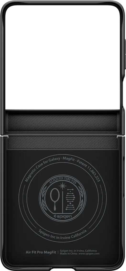 Spigen Air Fit Pro Samsung Galaxy Z Flip 8 Hoesje MagFit Back cover Zwart afbeelding 4