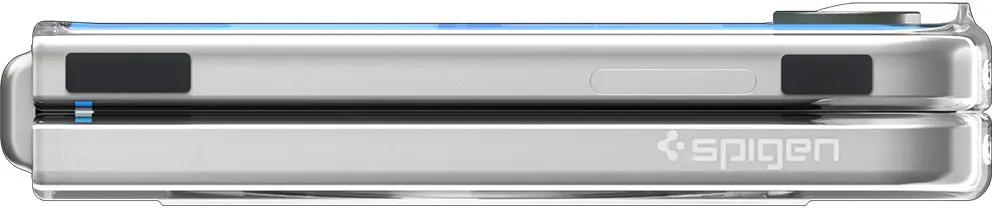 Spigen Air Skin Samsung Galaxy Z Flip 8 Hoesje Back Cover MagFit Clear Wit afbeelding 10