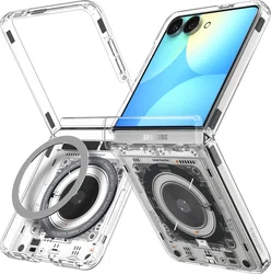 Spigen Ultra Hybrid Pro MagFit Samsung Galaxy Z Flip 8 Hoesje MagSafe Neo One afbeelding
