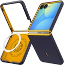 Spigen Nano Pop MagFit Samsung Galaxy Z Flip 8 Hoesje MagSafe Back Cover Blauw