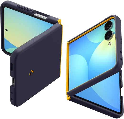 Spigen Nano Pop MagFit Samsung Galaxy Z Flip 8 Hoesje MagSafe Back Cover Blauw afbeelding 2