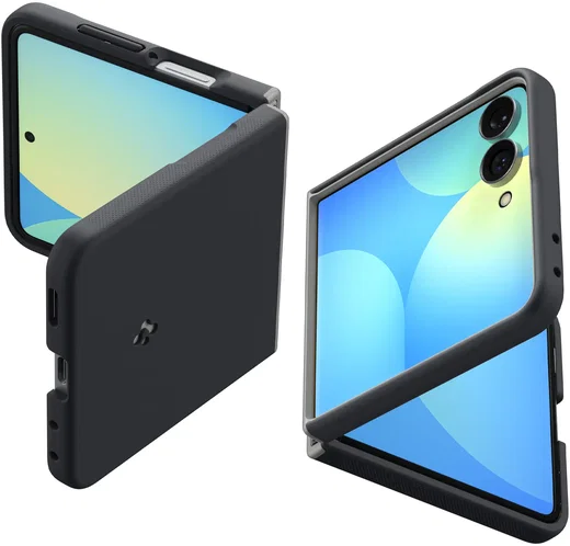 Spigen Nano Pop MagFit Samsung Galaxy Z Flip 8 Hoesje MagSafe Back Cover Zwart afbeelding 2