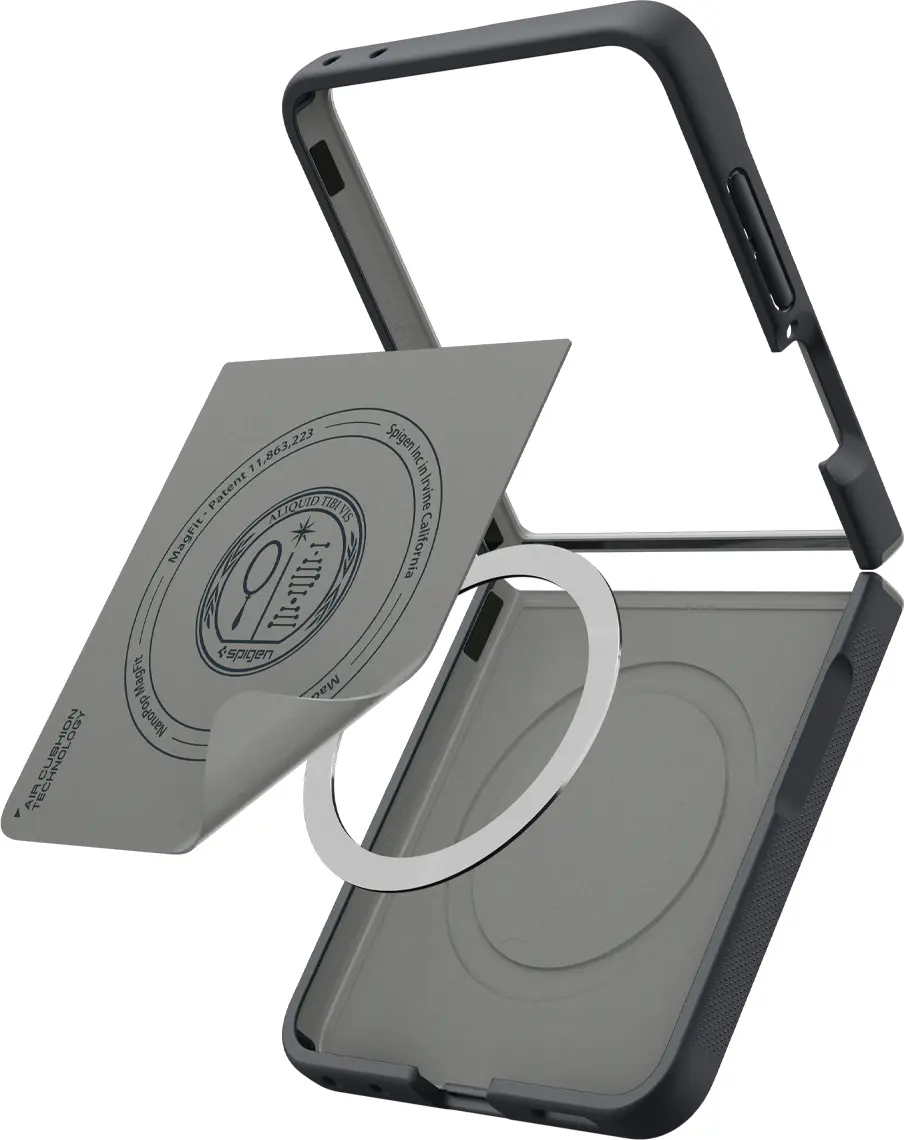 Spigen Nano Pop MagFit Samsung Galaxy Z Flip 8 Hoesje MagSafe Back Cover Zwart afbeelding 7