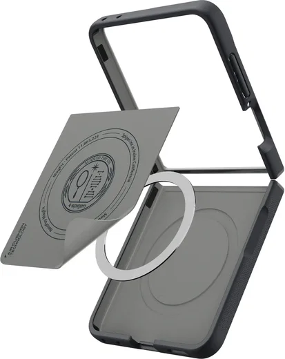 Spigen Nano Pop MagFit Samsung Galaxy Z Flip 8 Hoesje MagSafe Back Cover Zwart afbeelding 7