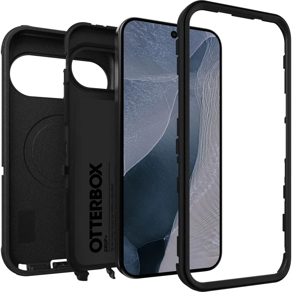 OtterBox Defender Pro Google Pixel 11 Pro XL Hoesje Magnetic Back Cover Zwart afbeelding 4