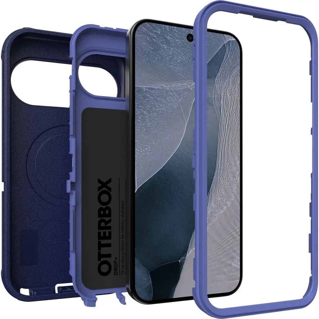 OtterBox Defender Pro Google Pixel 11 Pro XL Hoesje Magnetic Back Cover Blauw afbeelding 4