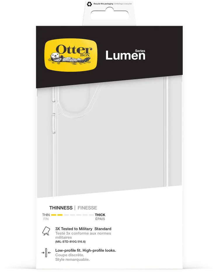 OtterBox Lumen Samsung Galaxy S26 FE / S25 FE Hoesje Back Cover Transparant afbeelding 6