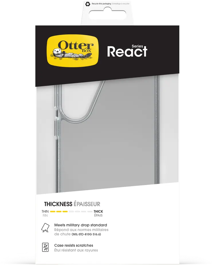 OtterBox React Samsung Galaxy S26 FE Hoesje Back Cover Transparant afbeelding 5