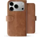 Rosso Element Apple iPhone 18 Pro Hoesje Book Case Wallet Bruin afbeelding 2