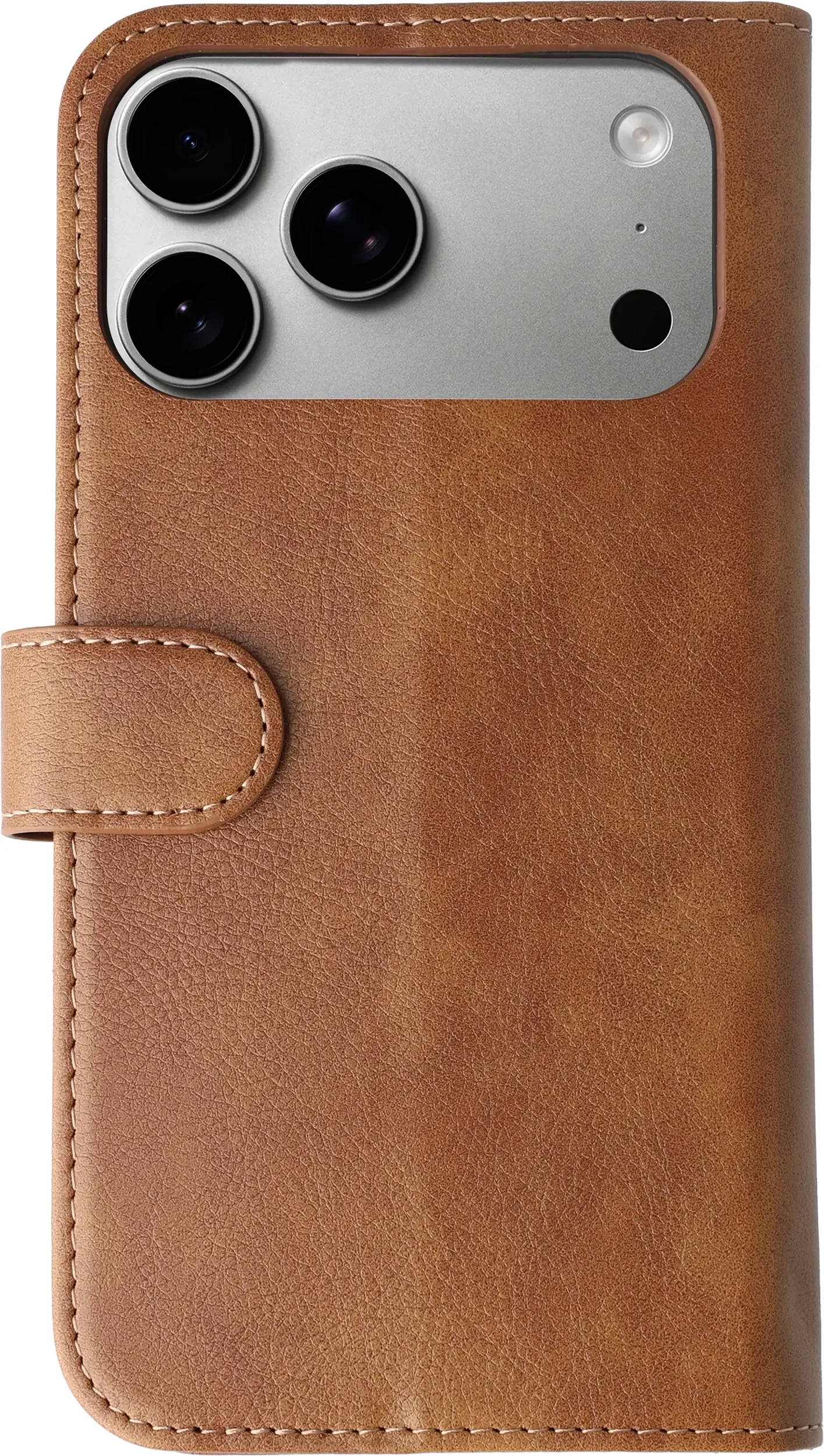 Rosso Element Apple iPhone 18 Pro Max Hoesje Book Case Wallet Bruin afbeelding 17