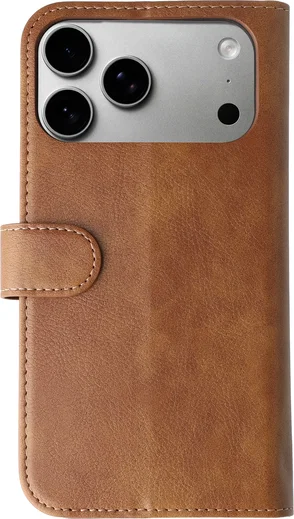 Rosso Element Apple iPhone 18 Pro Max Hoesje Book Case Wallet Bruin afbeelding 17