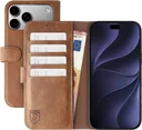 Rosso Element Apple iPhone 18 Pro Max Hoesje Book Case Wallet Bruin