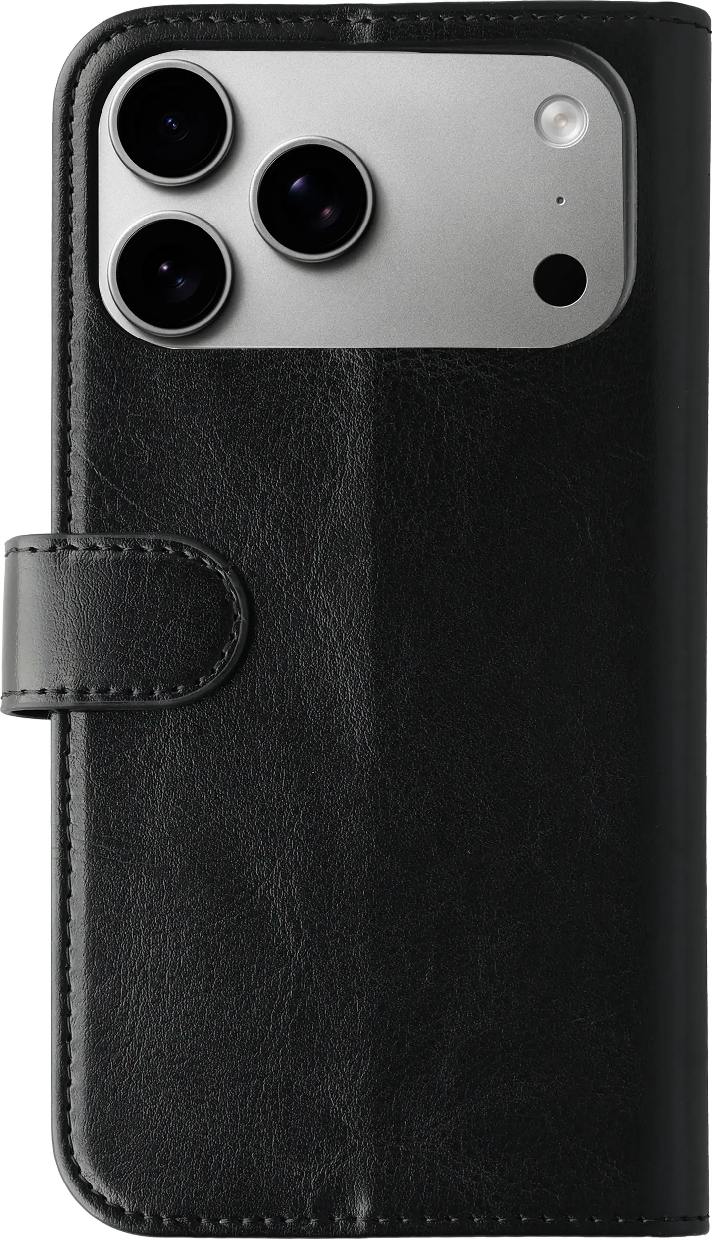 Rosso Element Apple iPhone 18 Pro Max Hoesje Book Case Wallet Zwart afbeelding 14