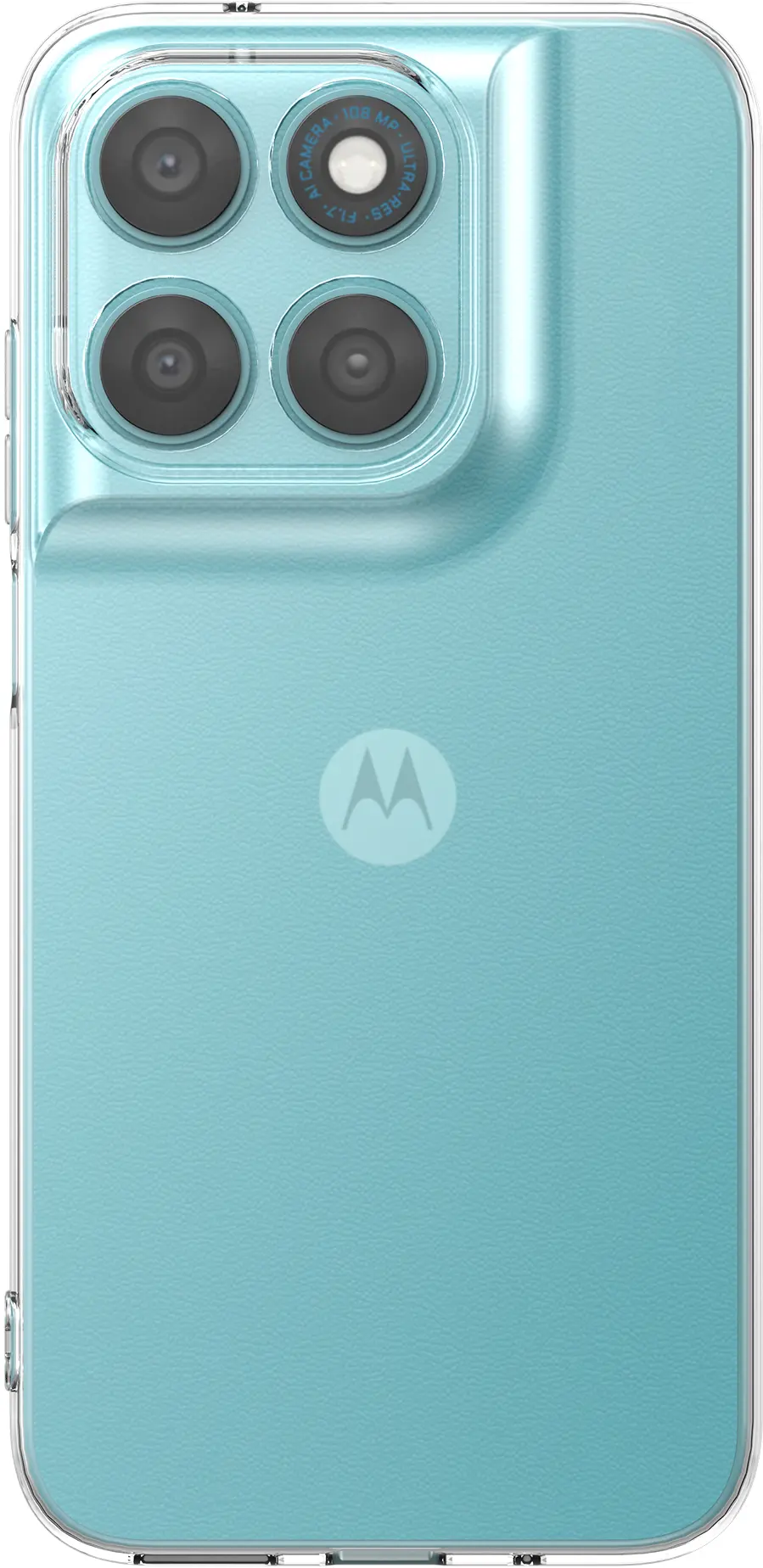 Motorola Moto G87 Hoesje Dun TPU Back Cover Transparant afbeelding 5