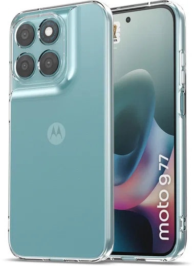 Motorola Moto G87 Hoesje Dun TPU Back Cover Transparant afbeelding 1
