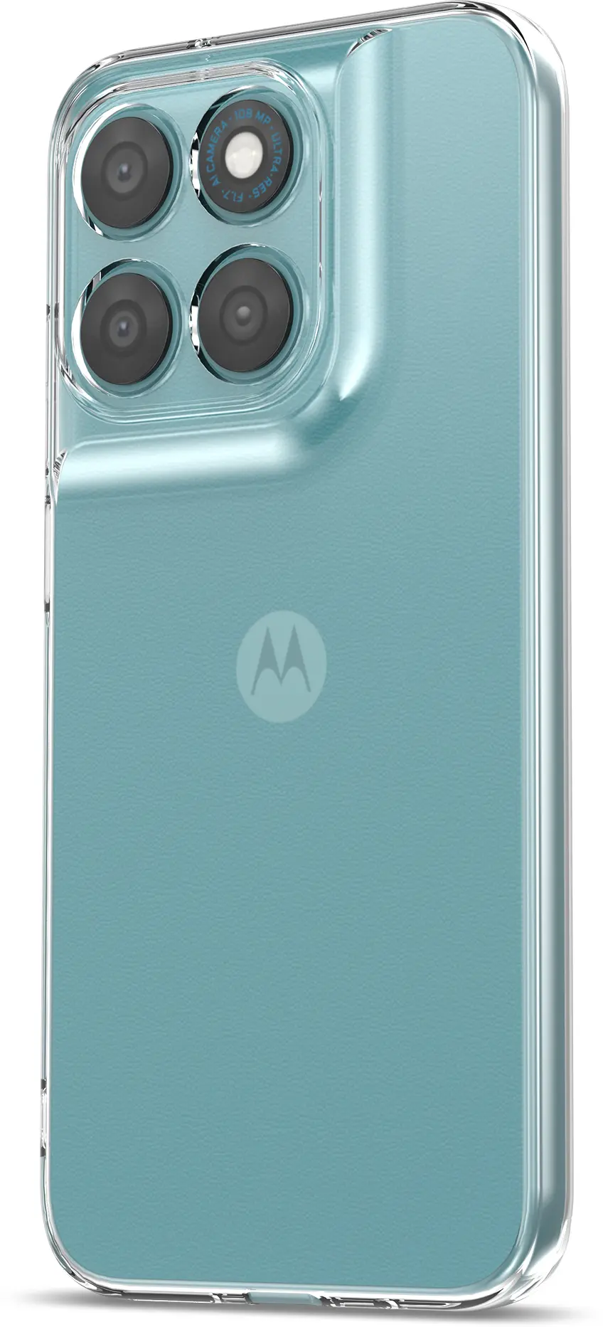 Motorola Moto G87 Hoesje Dun TPU Back Cover Transparant afbeelding 4