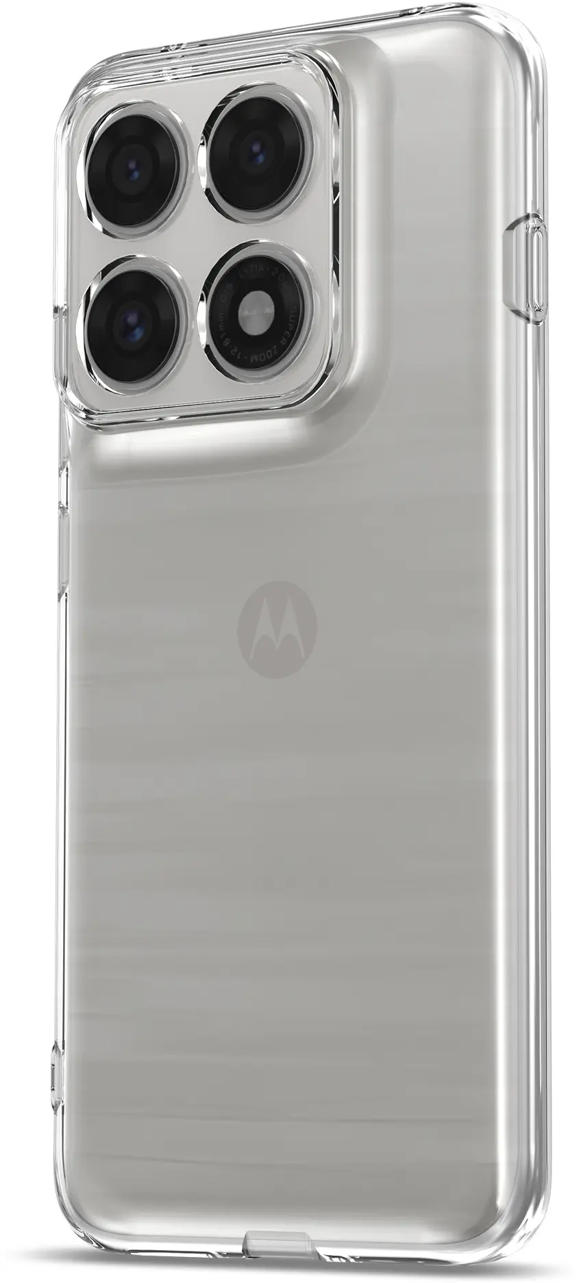 Motorola Edge 70 Pro Hoesje Dun TPU Back Cover Transparant afbeelding 4