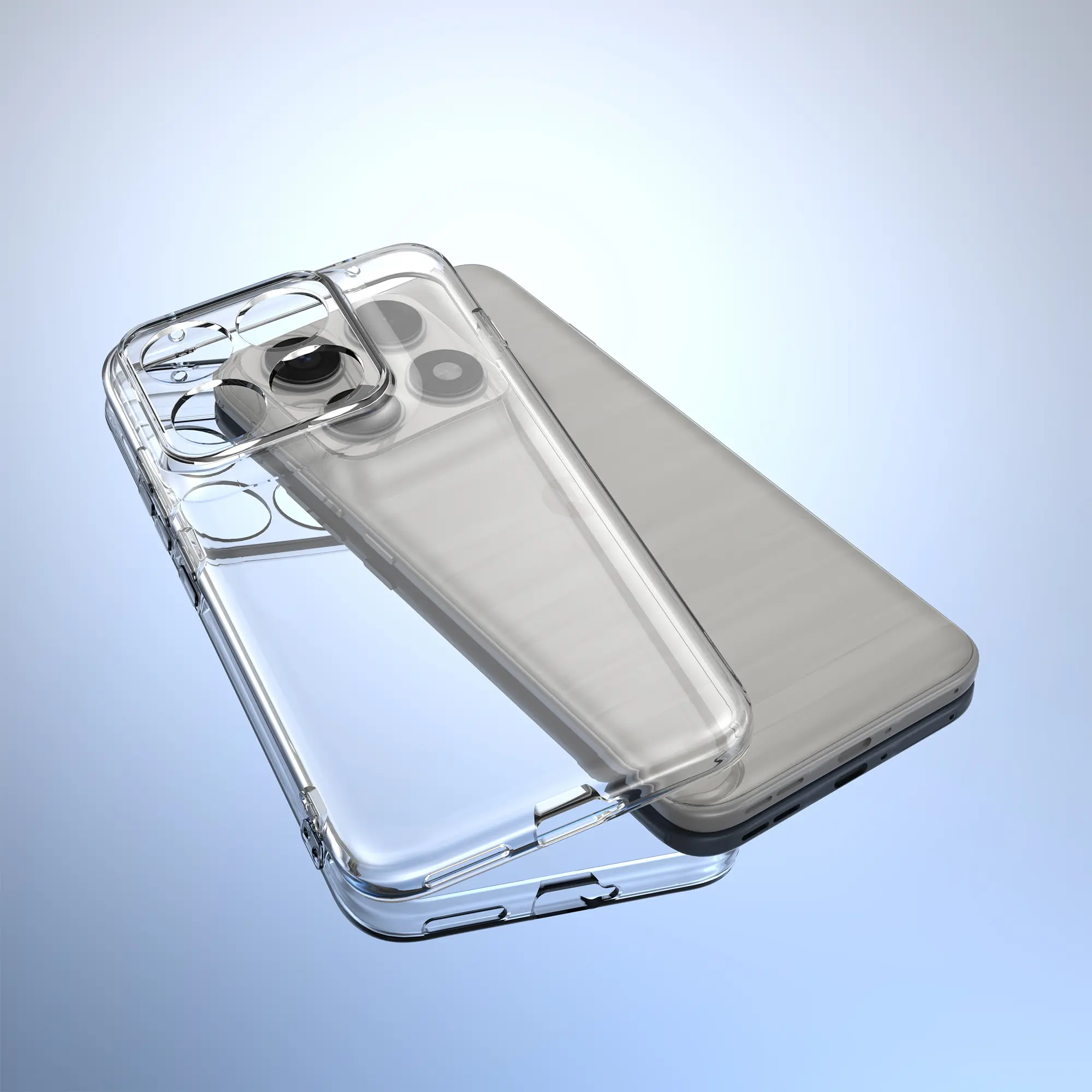 Motorola Edge 70 Pro Hoesje Dun TPU Back Cover Transparant afbeelding 9