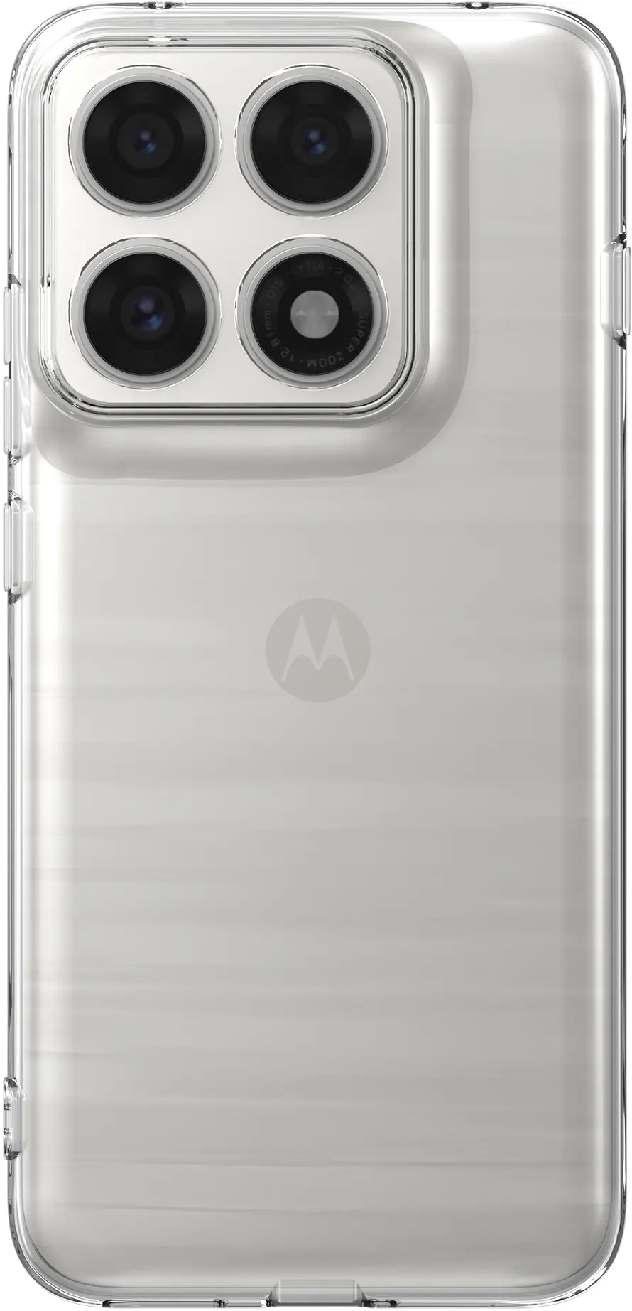 Motorola Edge 70 Pro Hoesje Dun TPU Back Cover Transparant afbeelding 5