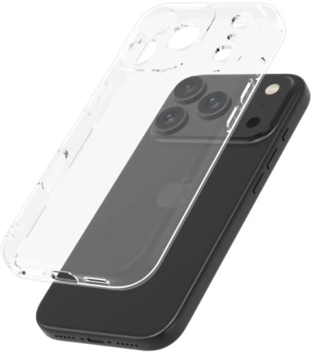Apple iPhone 18 Pro Max Hoesje Dun TPU Back Cover Transparant afbeelding 6