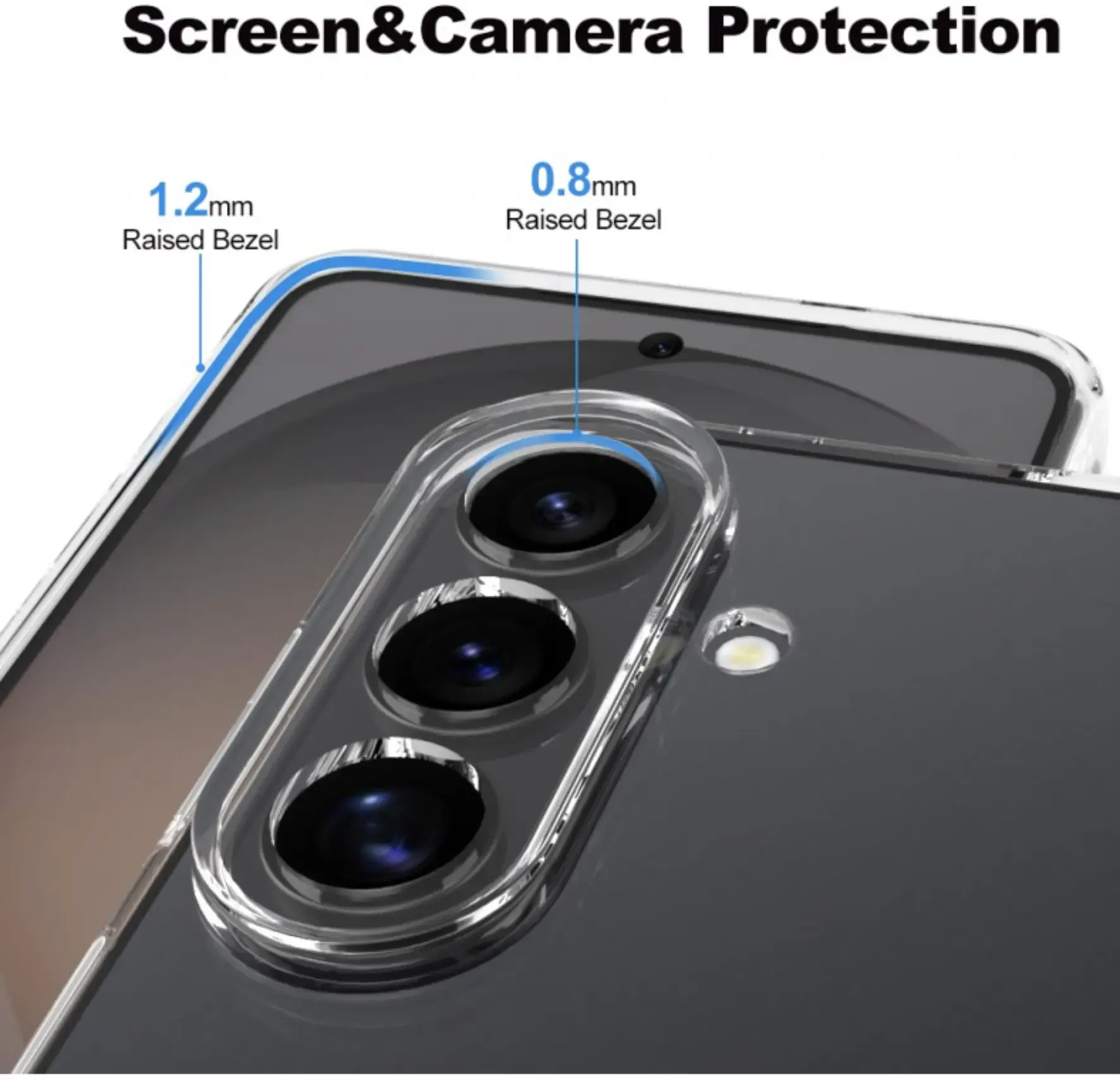 Samsung Galaxy S26 FE Hoesje Dun TPU Back Cover Transparant afbeelding 3
