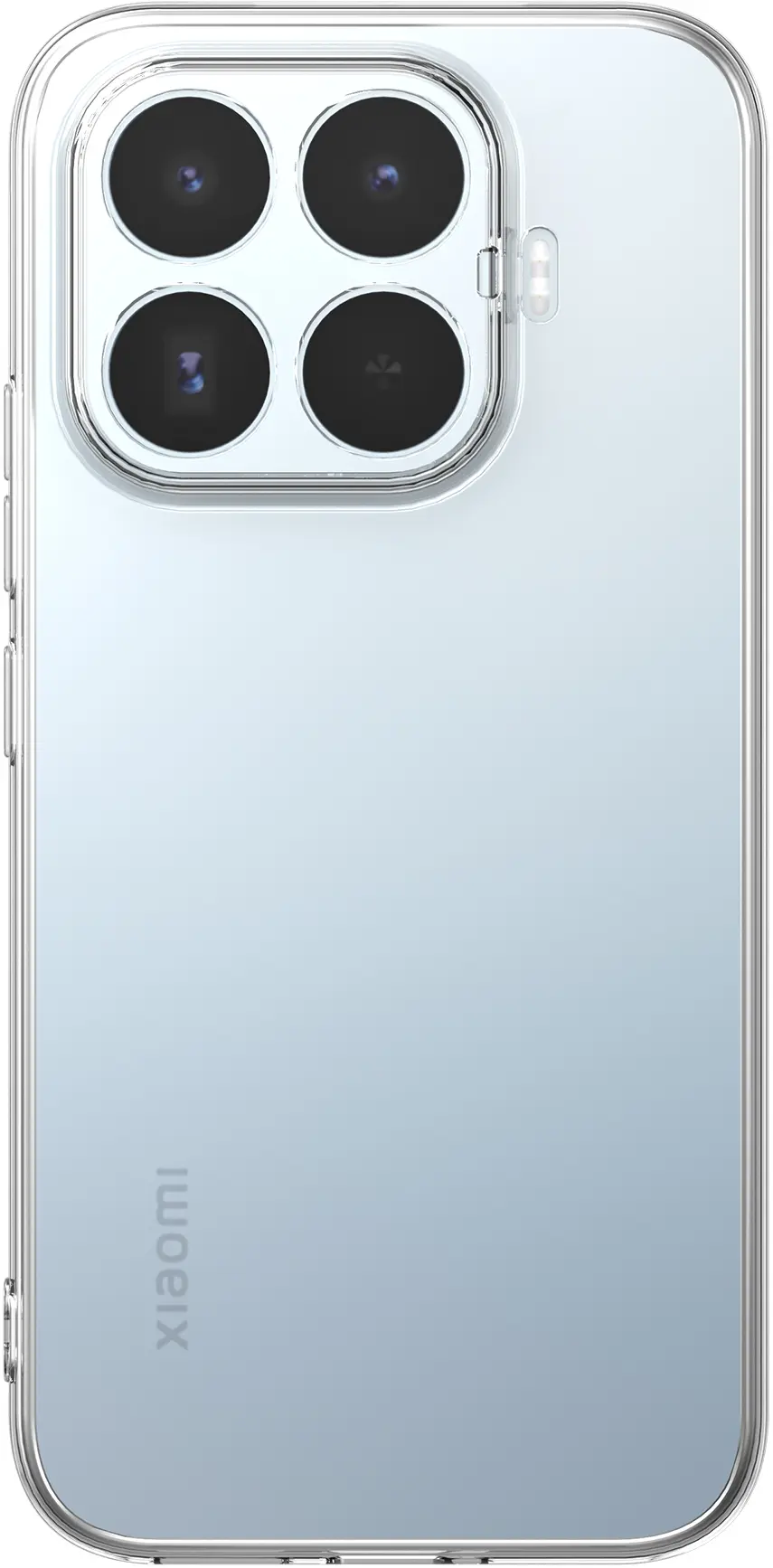 Xiaomi 17T Hoesje Dun TPU Back Cover Transparant afbeelding 4