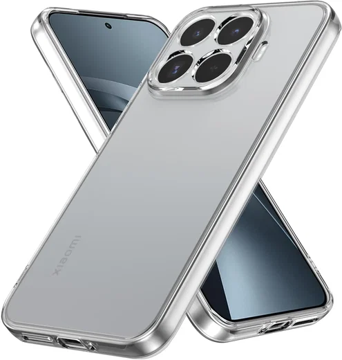 Xiaomi 17T Pro Hoesje Dun TPU Back Cover Transparant afbeelding 2