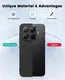Xiaomi 17T Pro Hoesje Dun TPU Back Cover Matte Zwart afbeelding 4