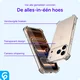 Apple iPhone 18 Pro Hoesje Schokbestendig en Dun TPU Back Cover Transparant afbeelding 4