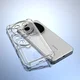 Honor Magic 8 Pro Hoesje Dun TPU met Pasjeshouder Back Cover Transparant afbeelding 9